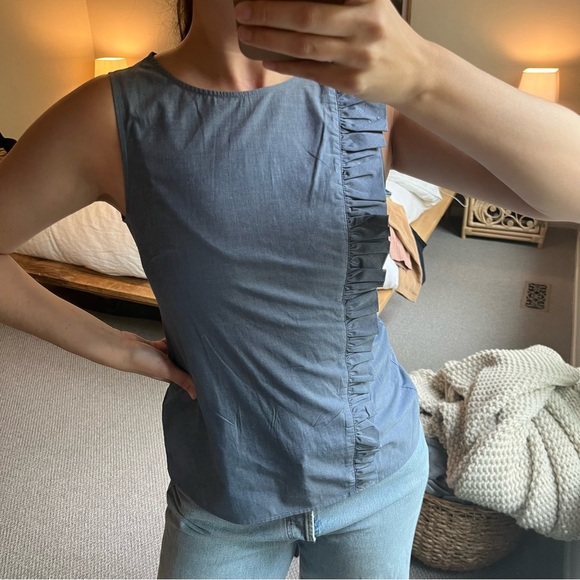 Banana Republic Tops - Banana Republic Ruffle Tank